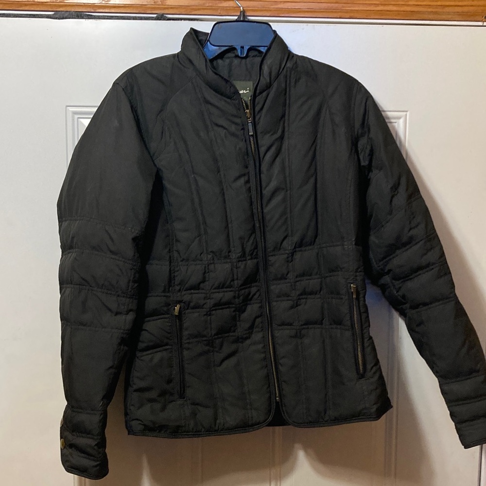 Eddie‎ Bauer Black Quilted Jacket M